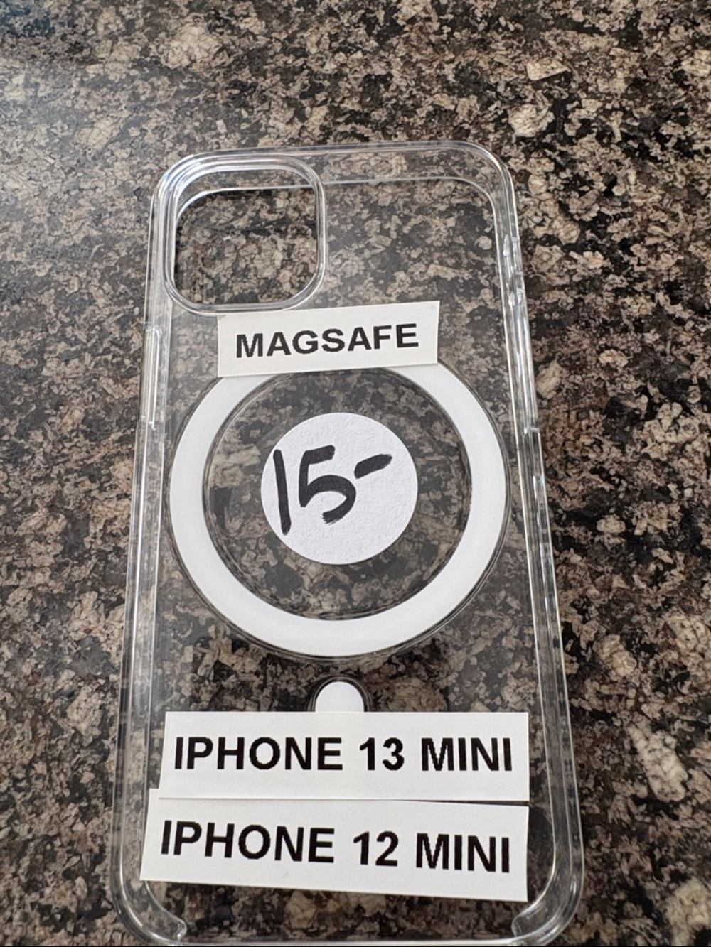 Clear MagSafe-Compatible Case for iPhone 12 Mini / 13 Mini